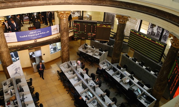 egypt egx session trading green
