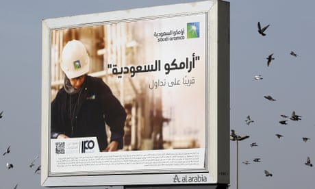 saudi-arabia banks aramco oil flotation