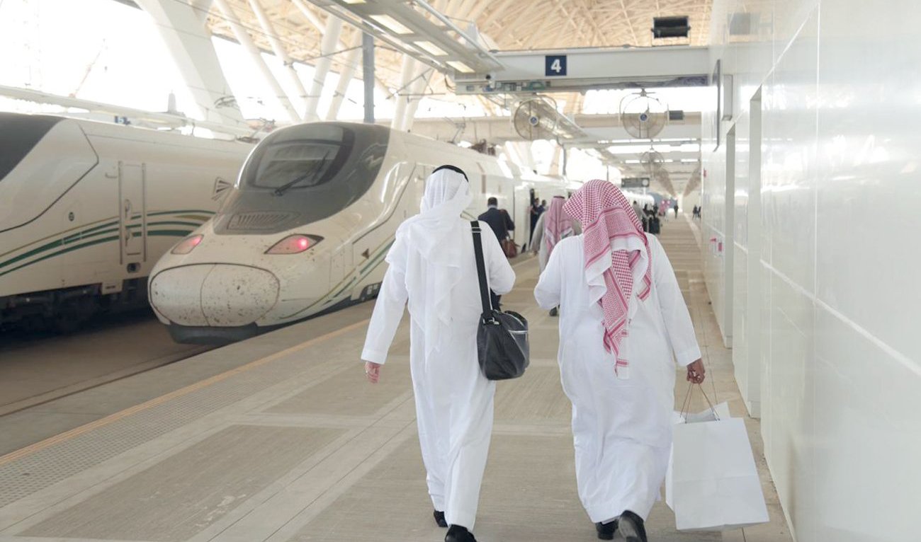 saudi rail speed haramain station