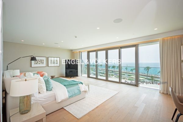 bedroom penthouse mansion sea view