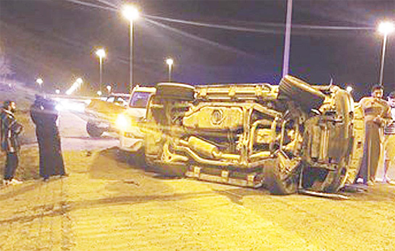 kuwait times arab hurt car