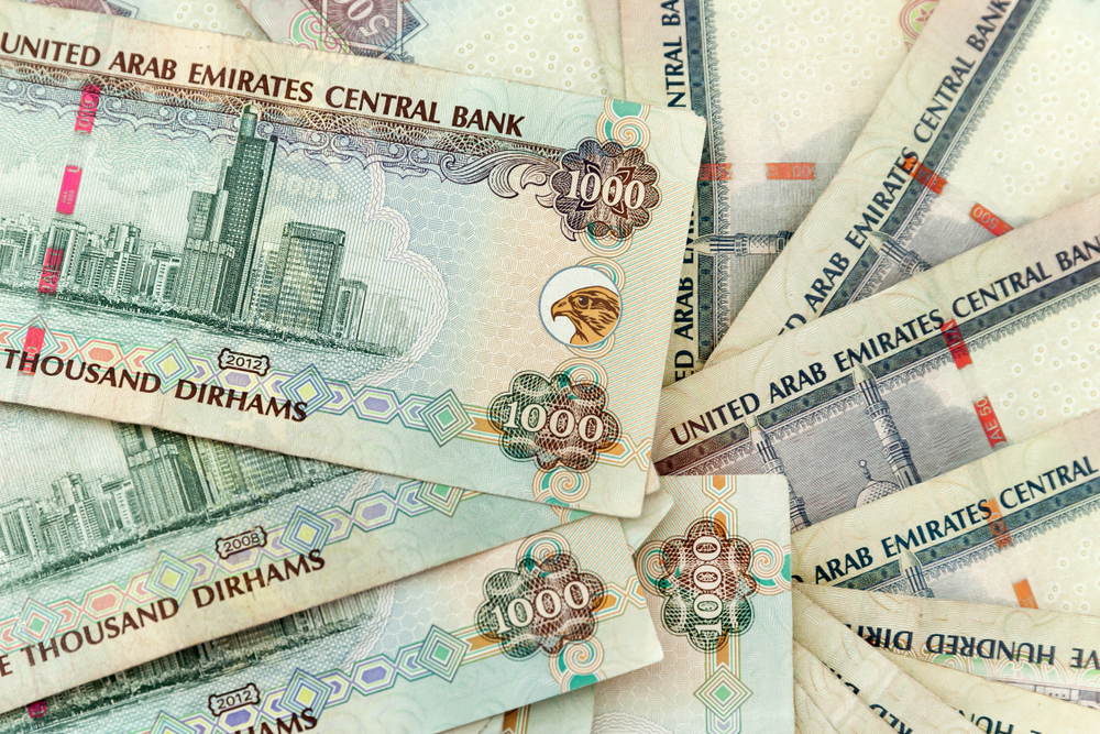 uae cash bank machines banknotes