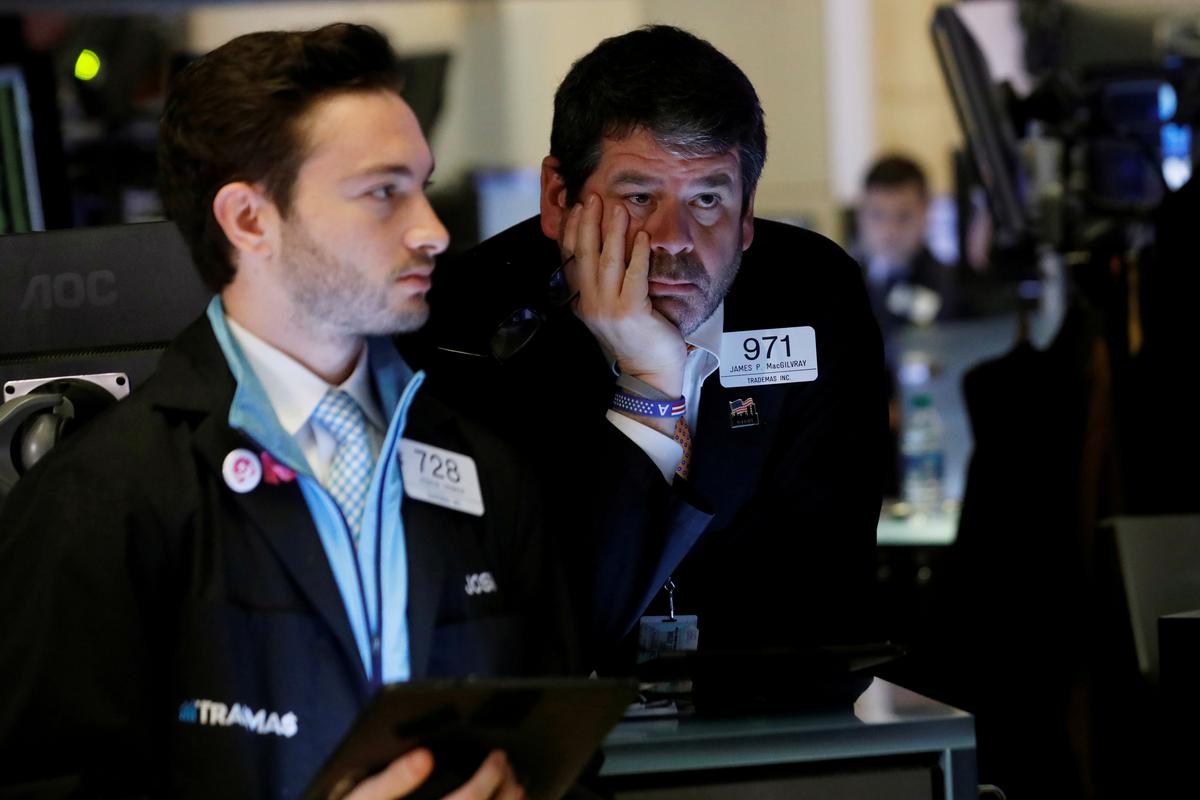 financial panic markets grips ecb