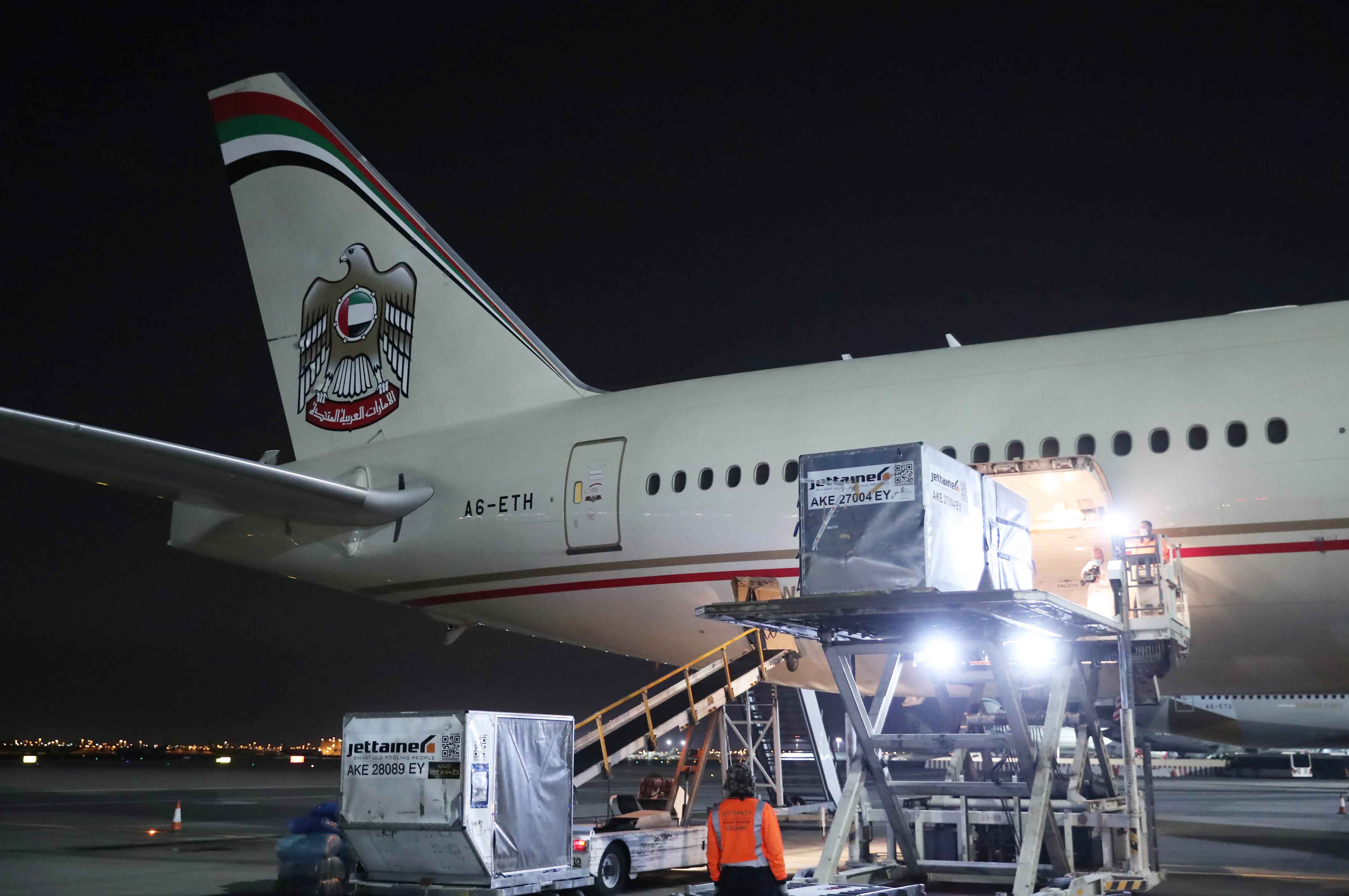 uae colombia dispatches planes arabnews