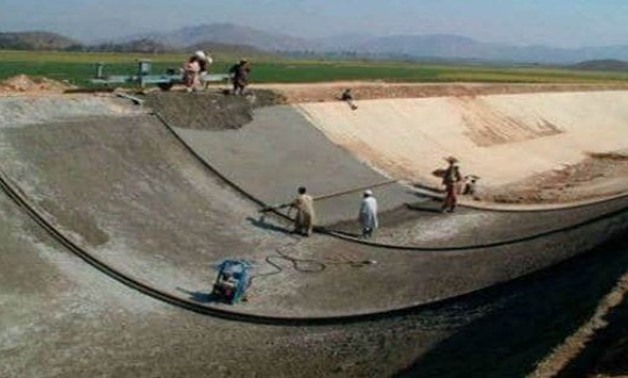 egypt lining project water canal
