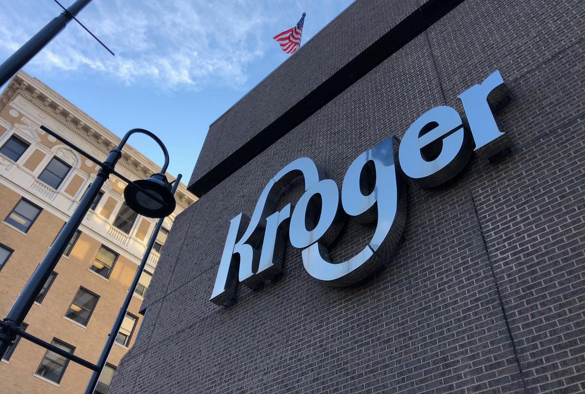 kroger jump march comparable sales