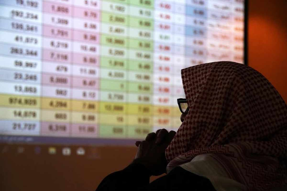 saudi mideast stocks easing markets