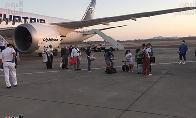 egypt alam april airport stranded