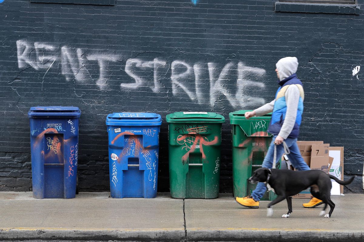 rent strike organizers landlords lens