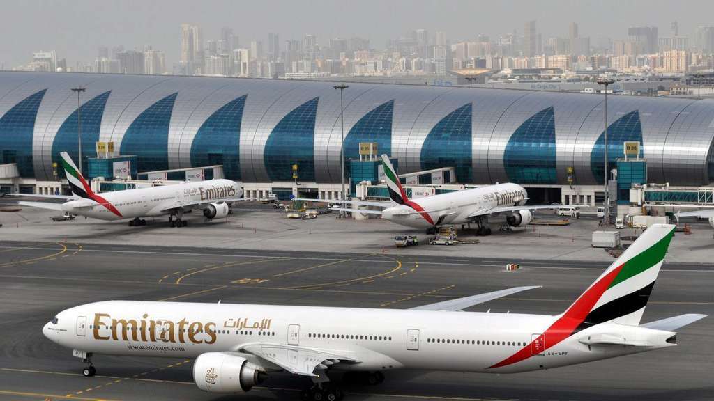 emirates fuel profit demand lower