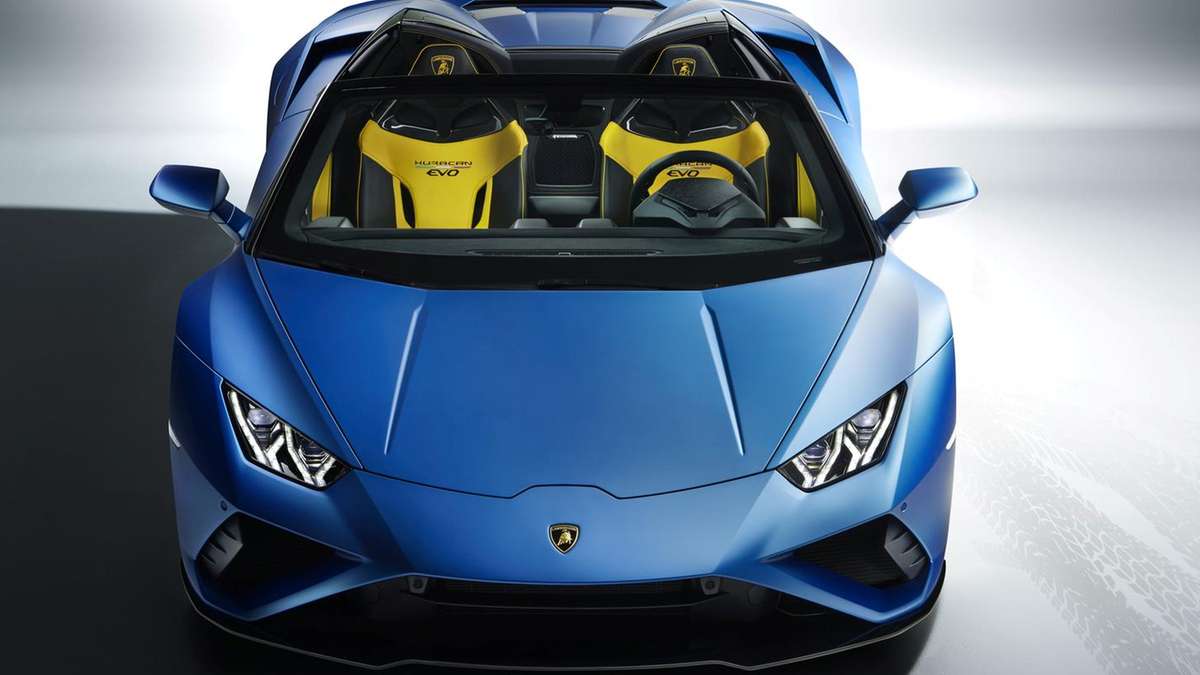 Car launch: 12 pictures of the new soft-top Lamborghini Huracan Evo ...