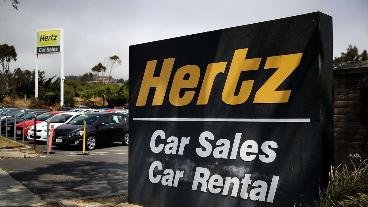 bankruptcy hertz demand files car