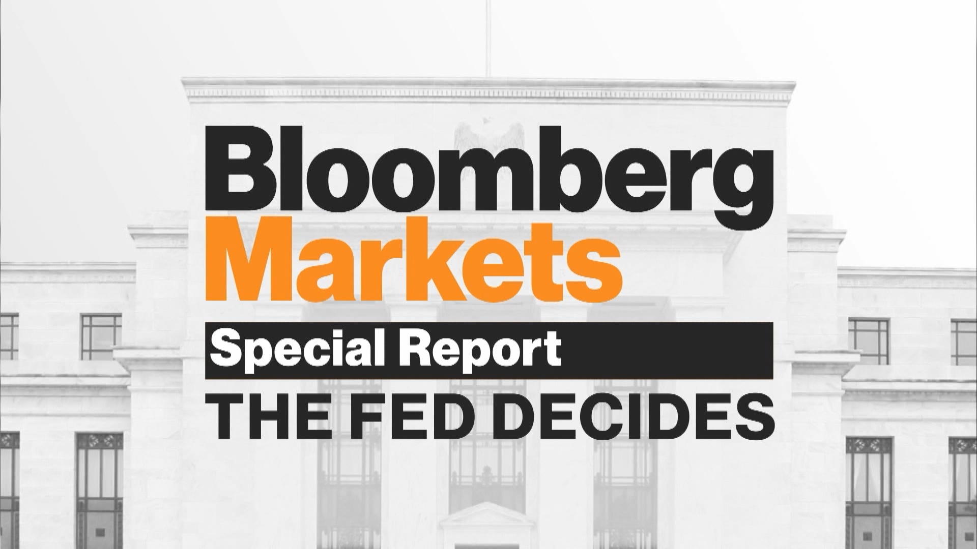 bloomberg markets show fed economy
