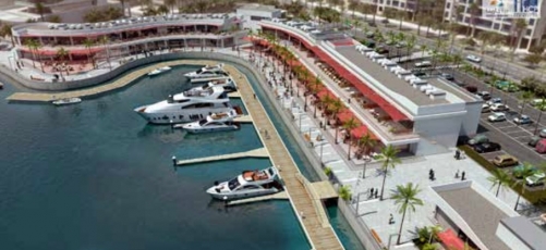 bahrain marina retail strip kingdom