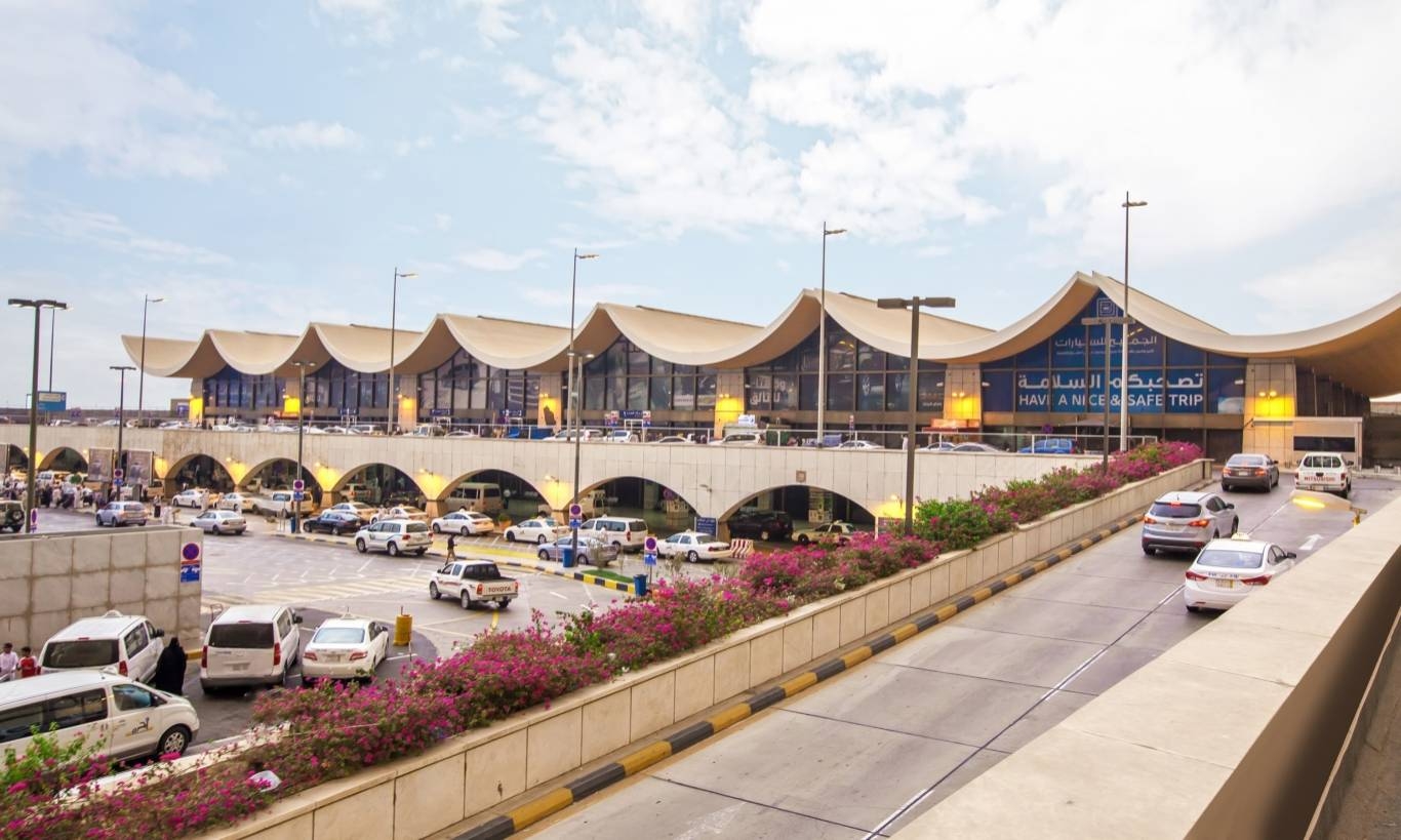 jeddah airport terminal southern video