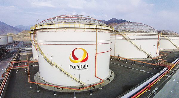 fujairah oil stockpiles distillates barrels