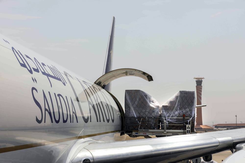 saudi cargo flights medical vital