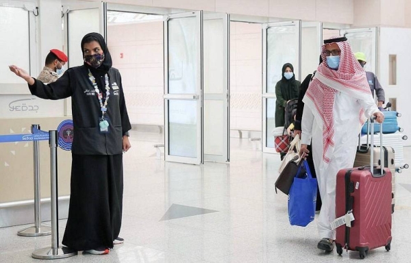 saudi gaca preparations airport pilgrims