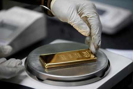 gold firms virus woes demand
