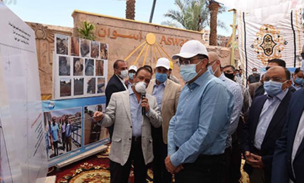 egypt aswan projects crucial road