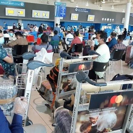 india flights chartered passengers anxious