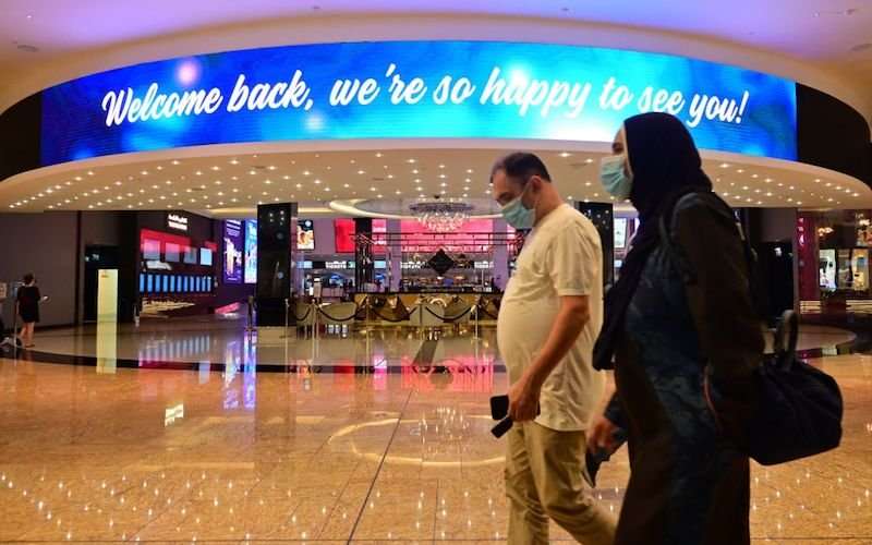 uae malls reports rumours fines