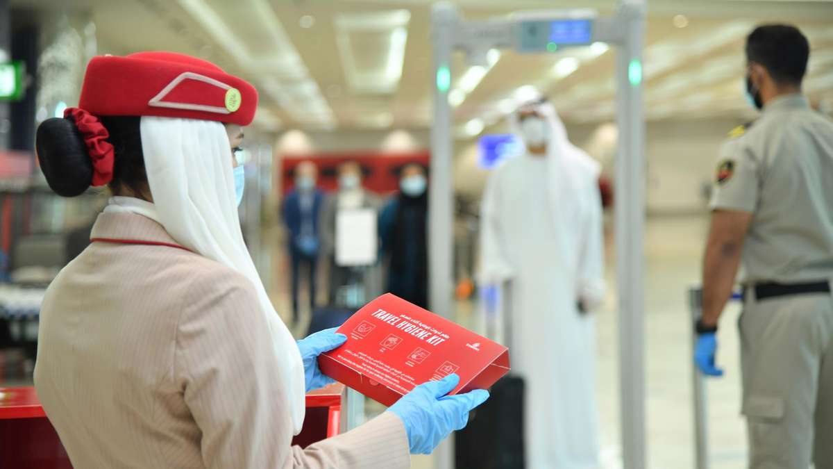 emirates covid countries passengers tests